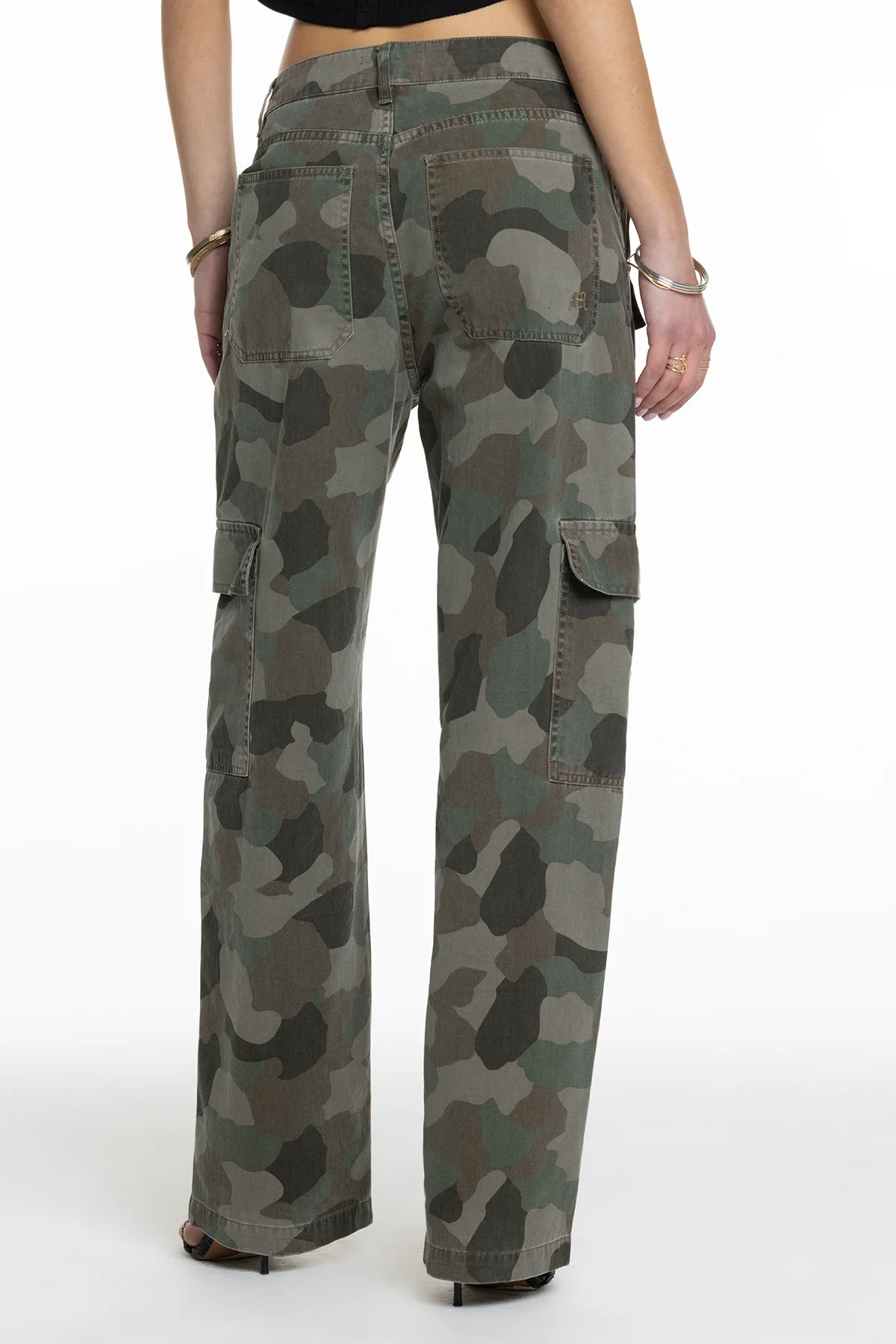 Chase Camo Baggy Wide Cargos - Image 6