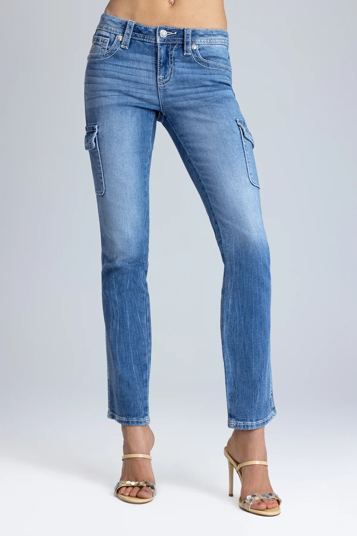 Croft Straight Cargo Jeans - Image 4