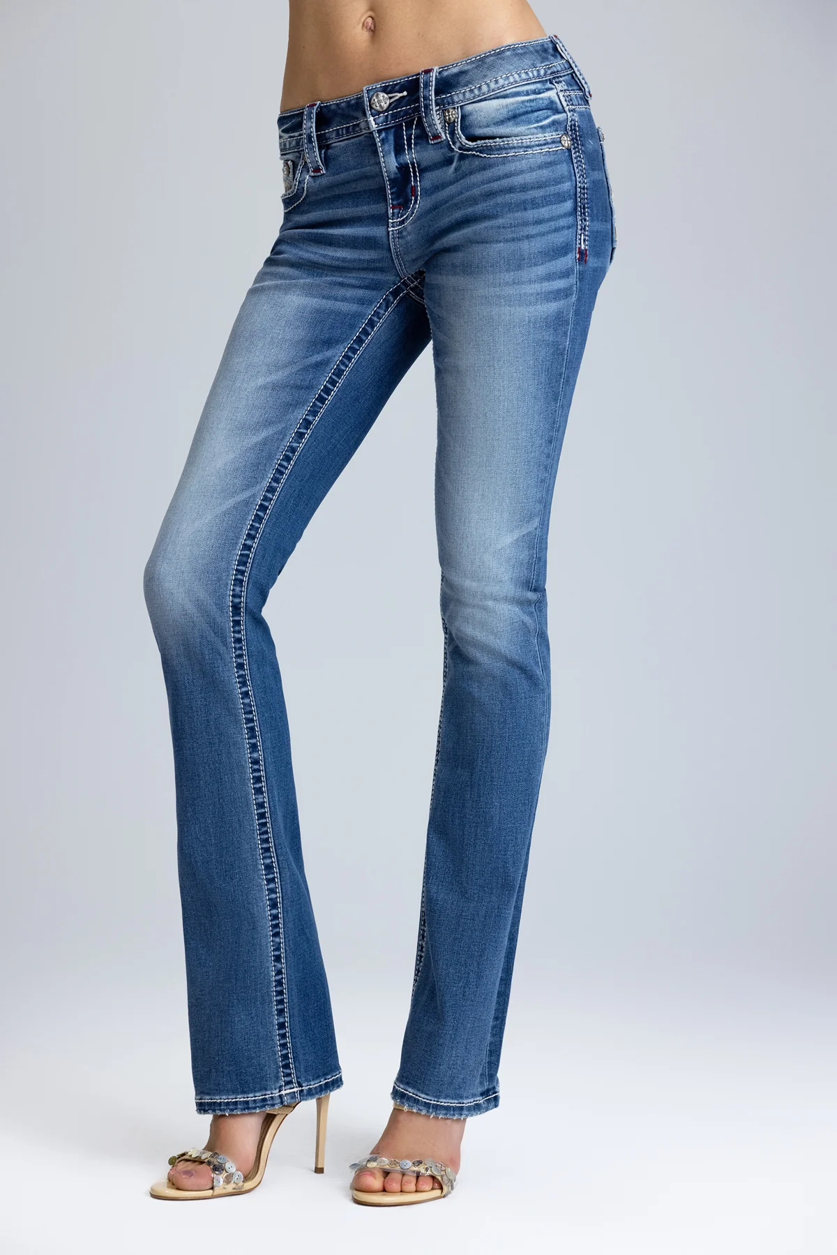 Maven Logo Bootcut Jeans - Image 6
