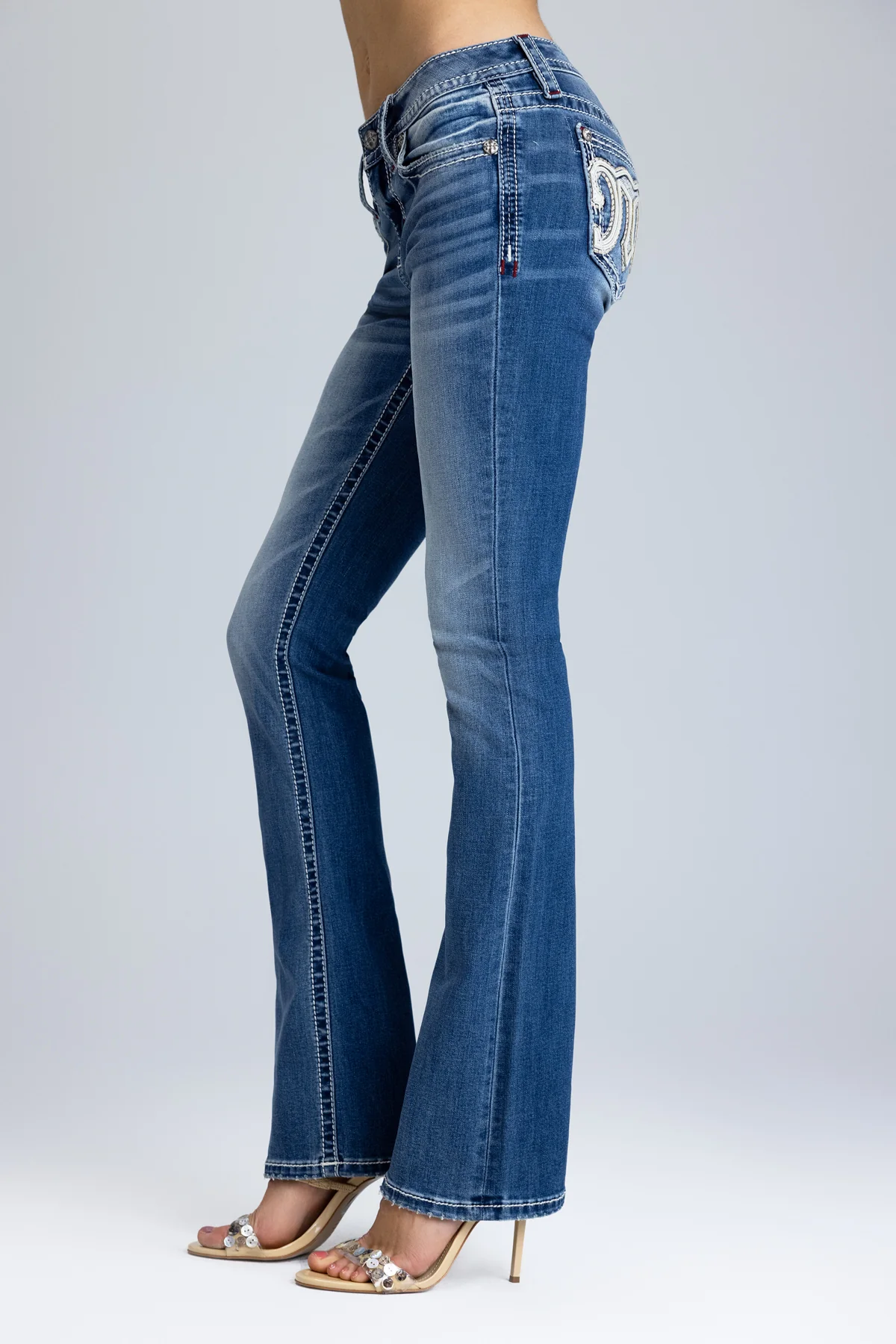 Maven Logo Bootcut Jeans - Image 7