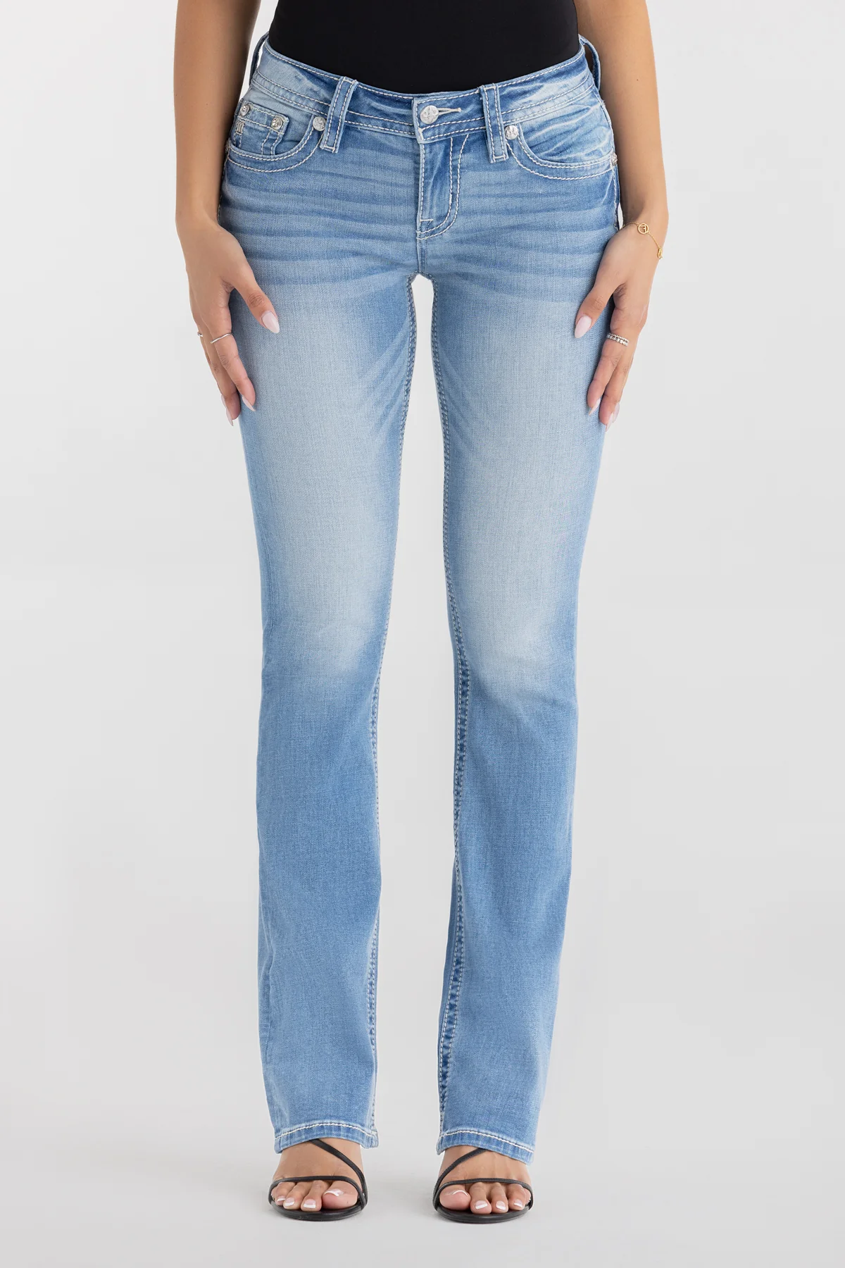 Naija Wing Bootcut Jeans - Image 3