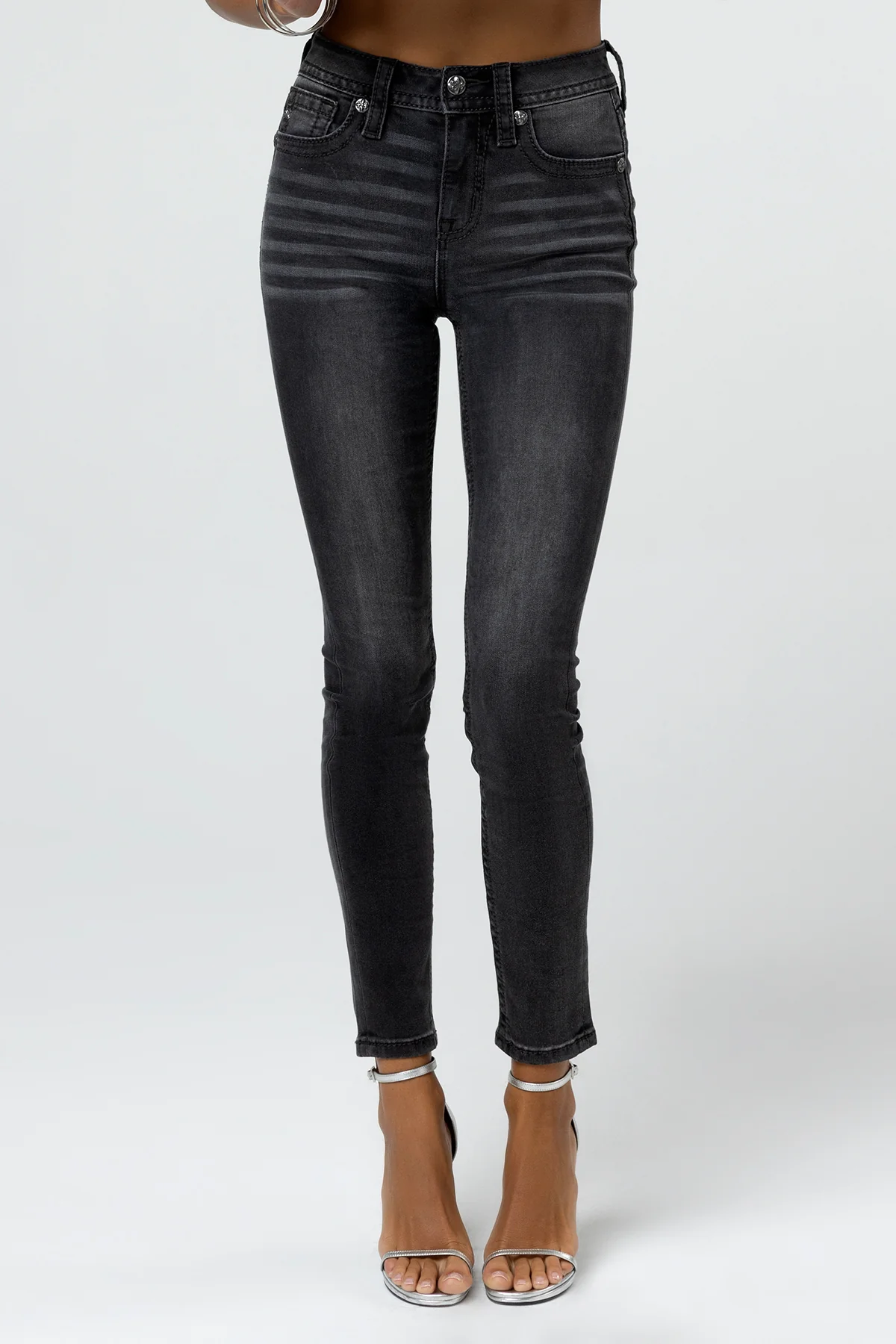 Noir Jane Skinny Jeans - Image 3