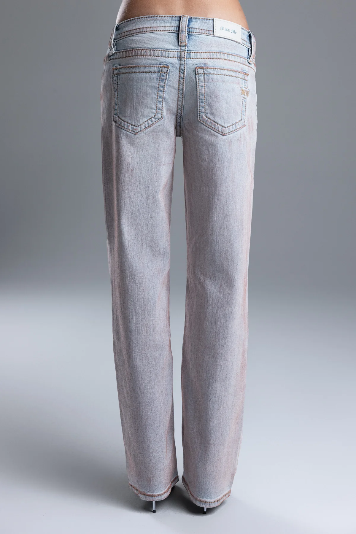 Scarlett Low Rise Slim Wide Jeans - Image 6