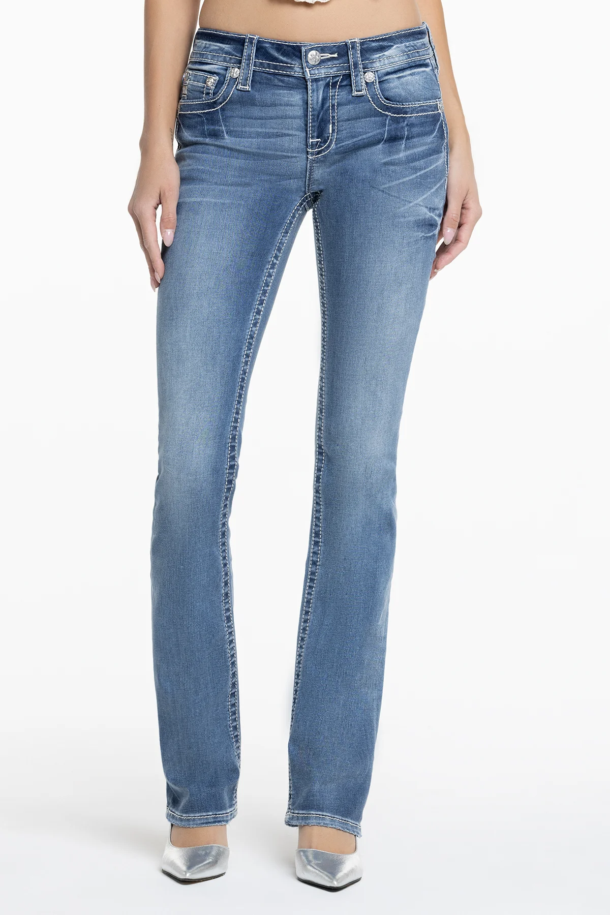 Shelly Fleur Bootcut Jeans - Image 3