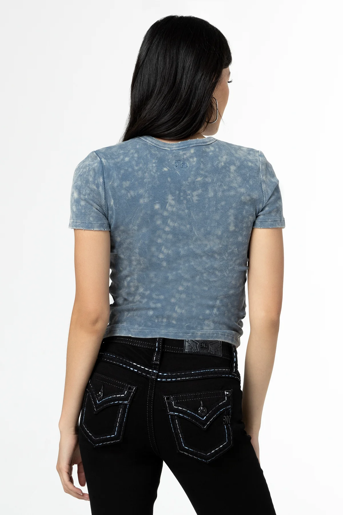 Subtle Wash Longline Tee - Image 3
