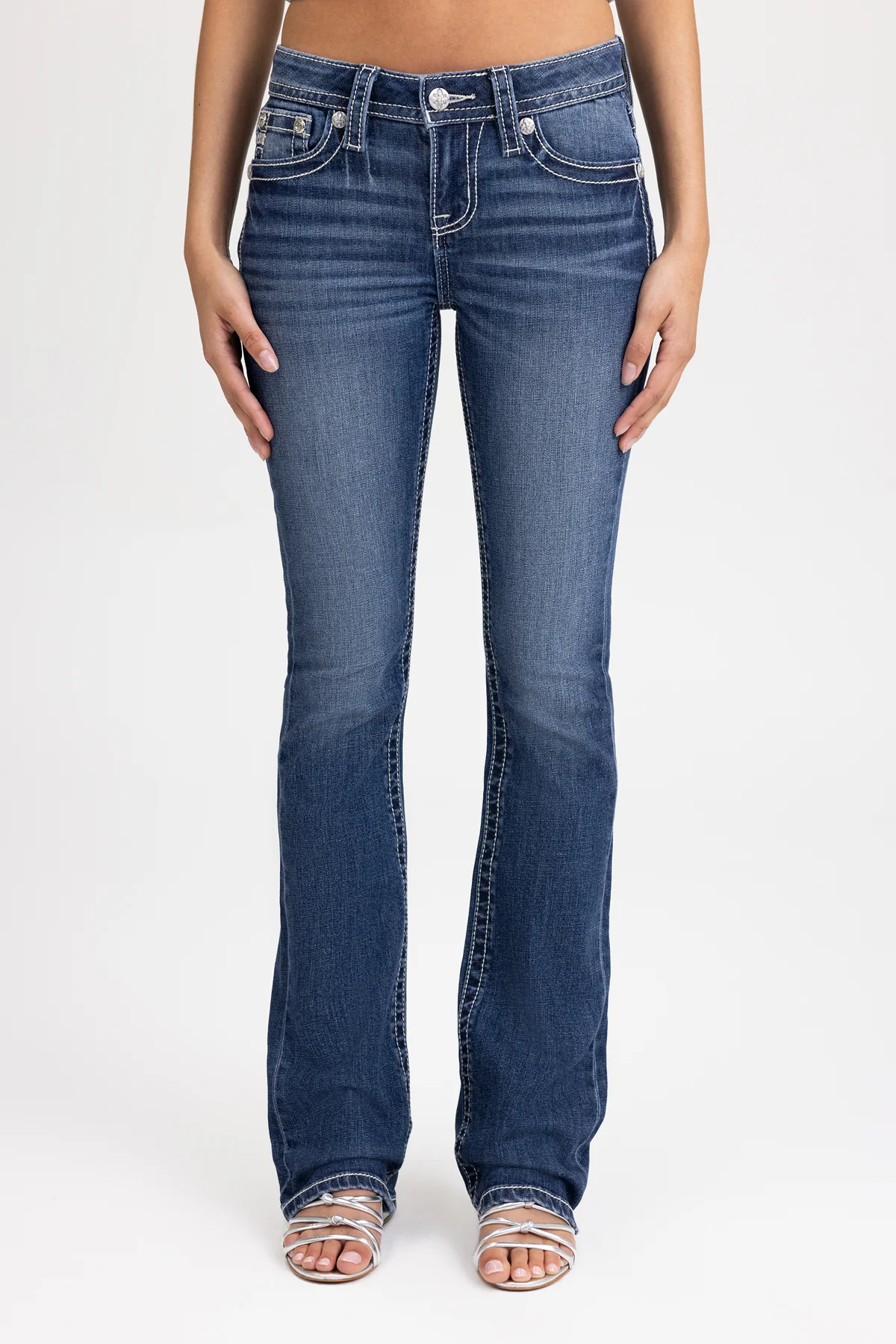 Vera Fleur Bootcut Jeans - Image 3