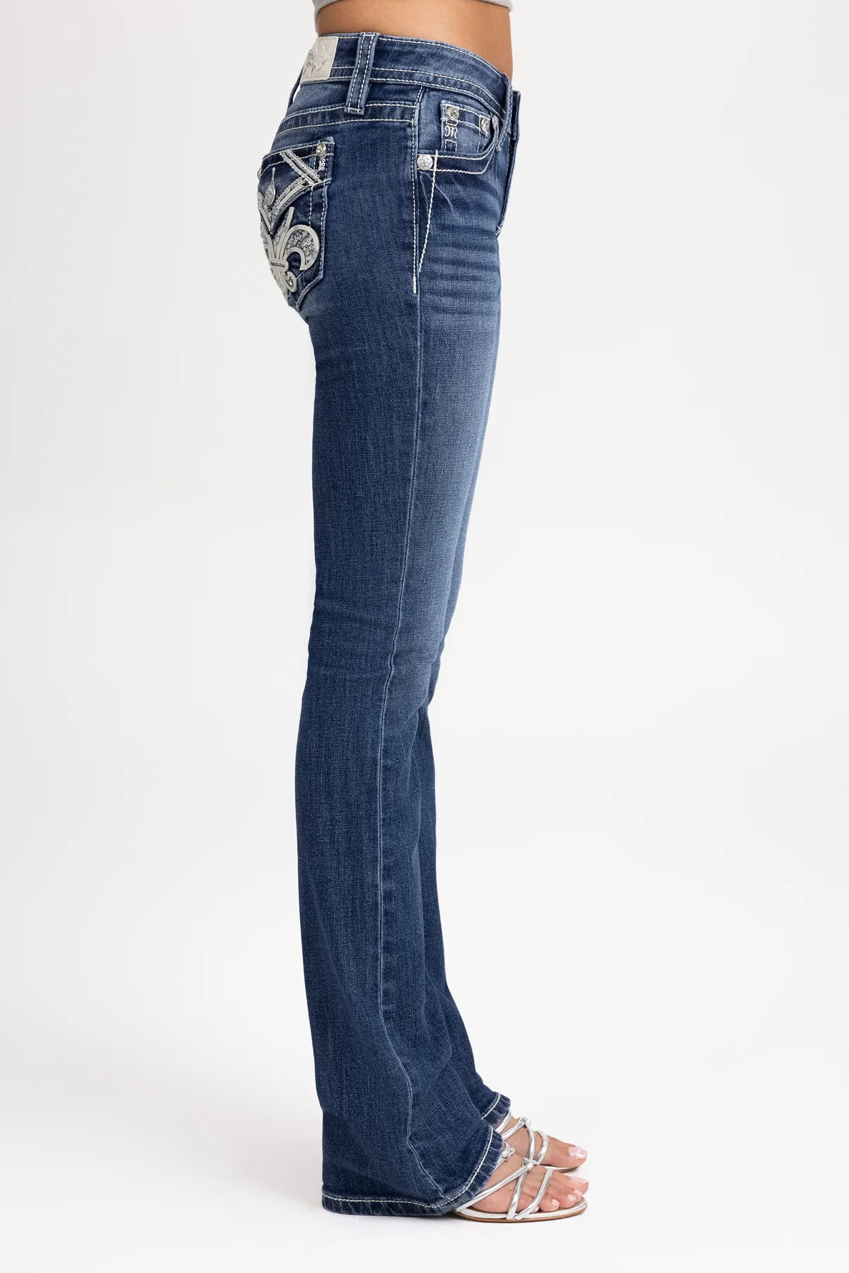 Vera Fleur Bootcut Jeans - Image 5