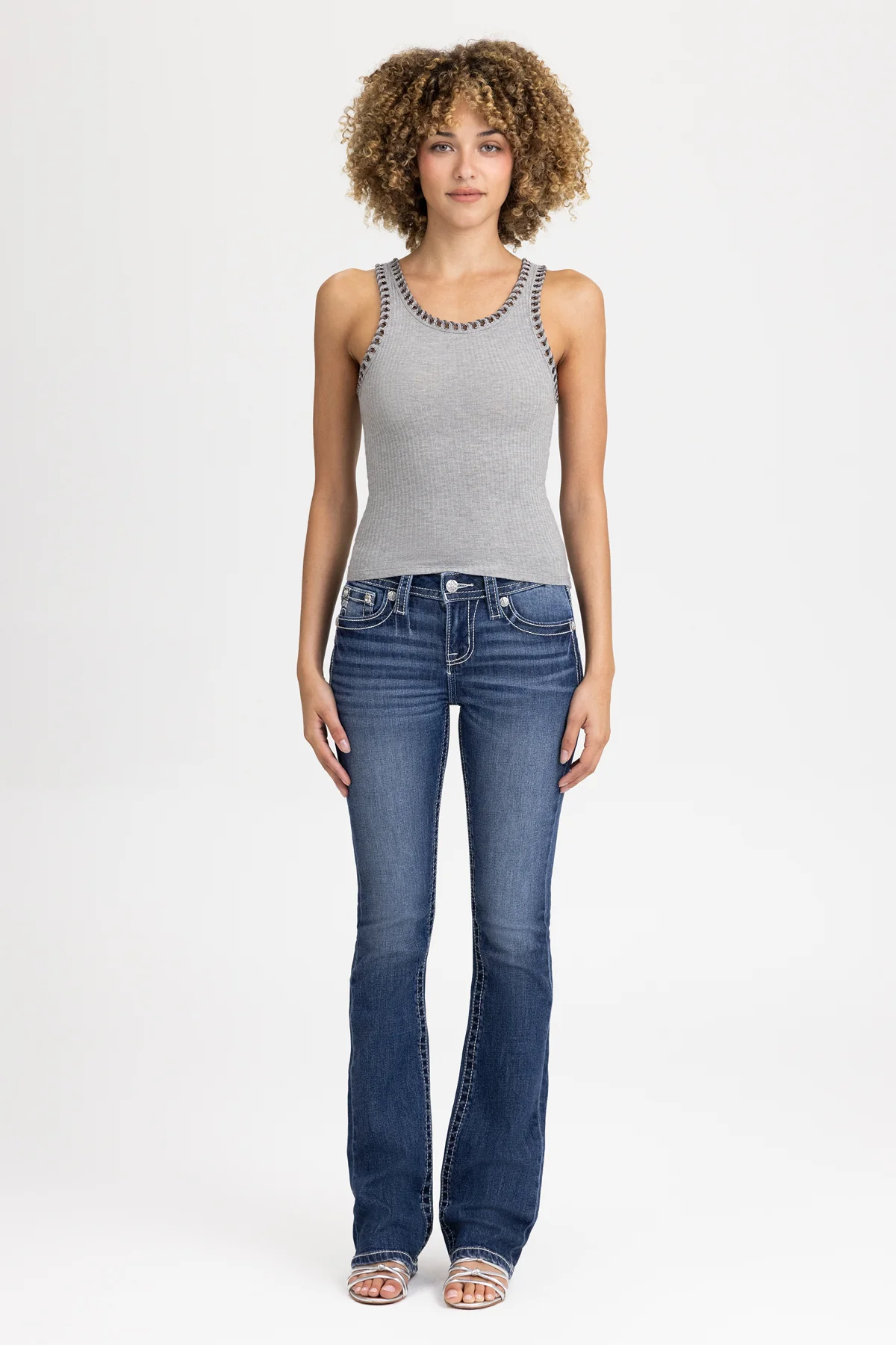 Vera Fleur Bootcut Jeans - Image 6
