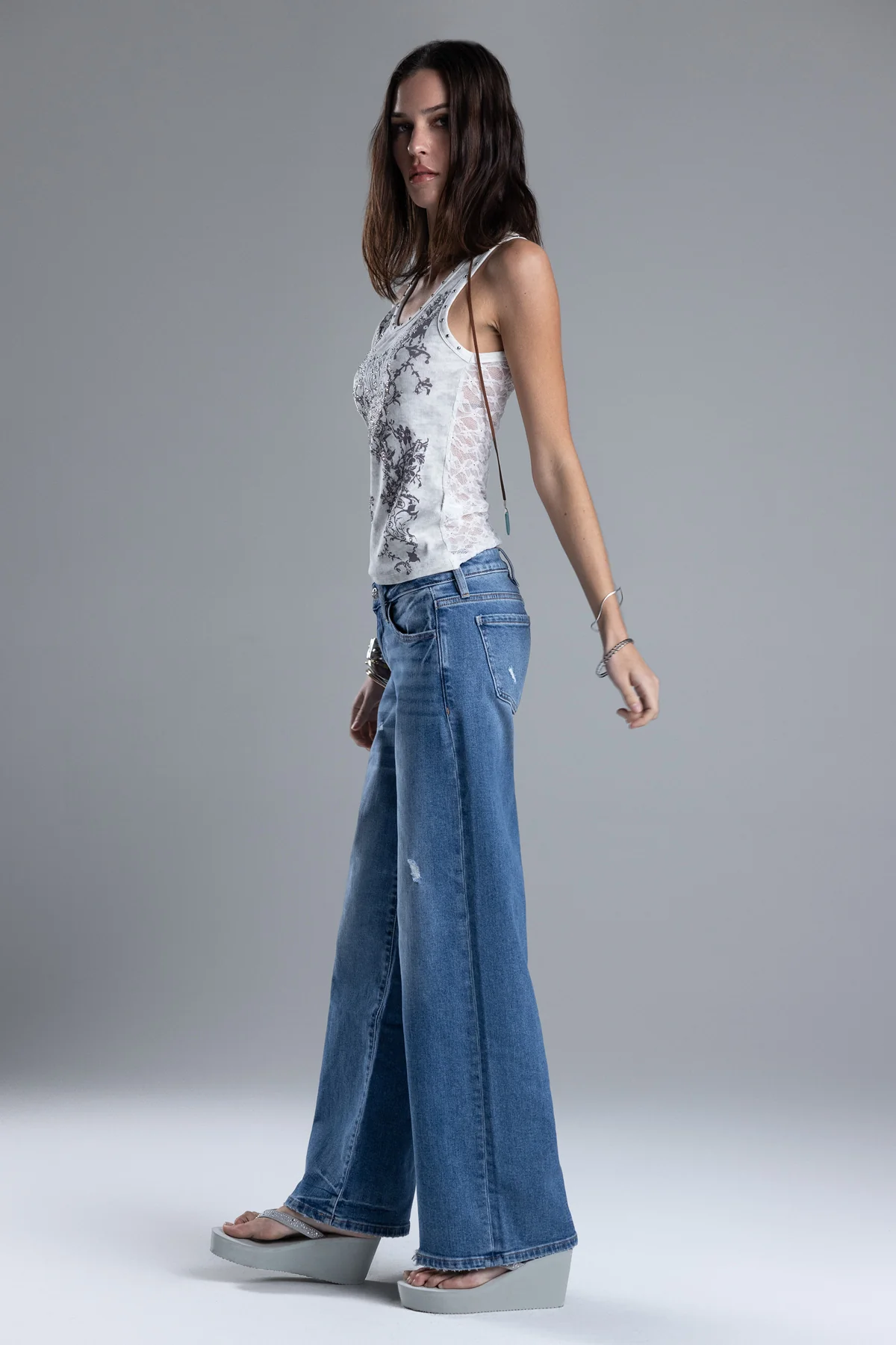 Wiley Wide Leg Jeans - Image 3